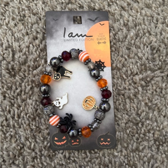 NEW Halloween Jewelry Lot-Earrings-Charm Bracelet-I Am Limited Edition Halloween - Picture 3 of 4